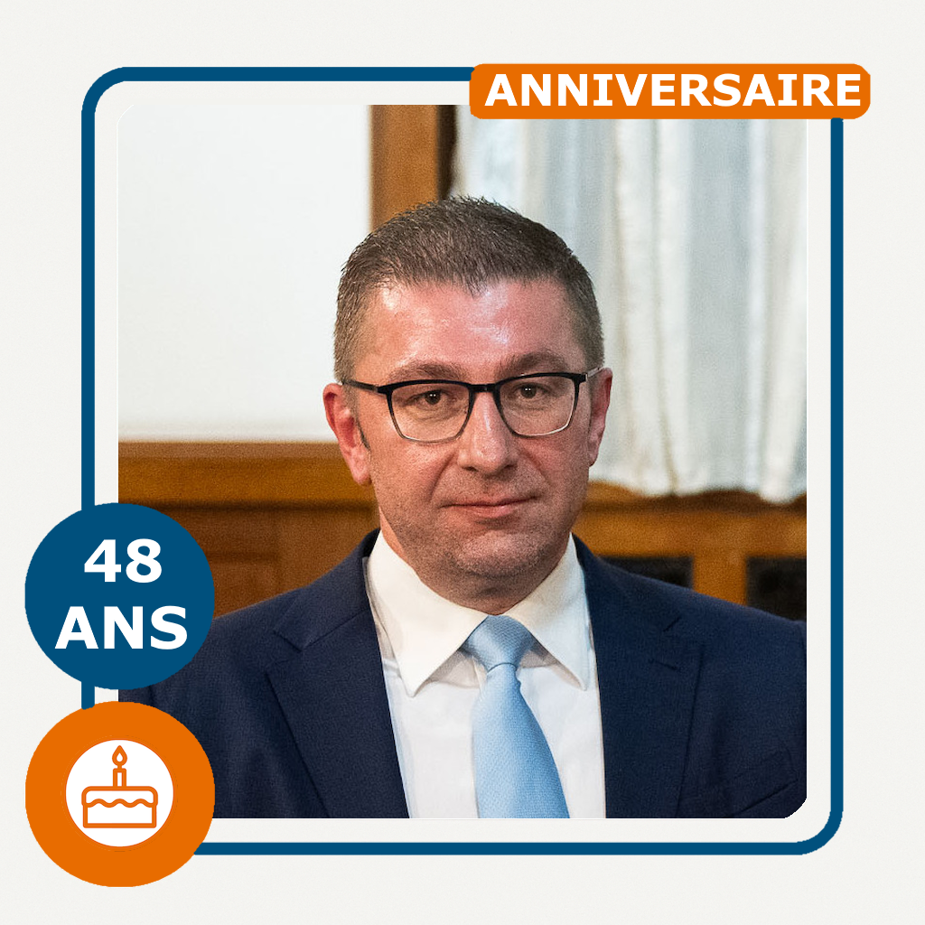 MACEDOINE DU NORD - ANNIVERSAIRE