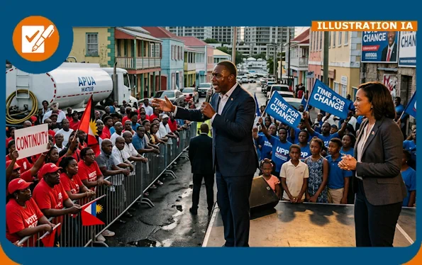 ANTIGUA - LEGISLATIVES 30/04