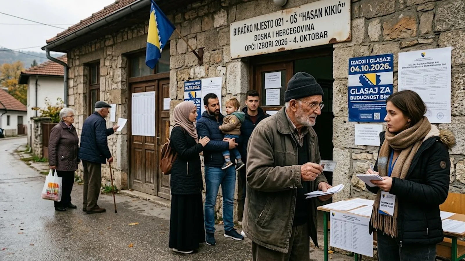 BOSNIE - LEGISLATIVES & PRESIDENTIELLE