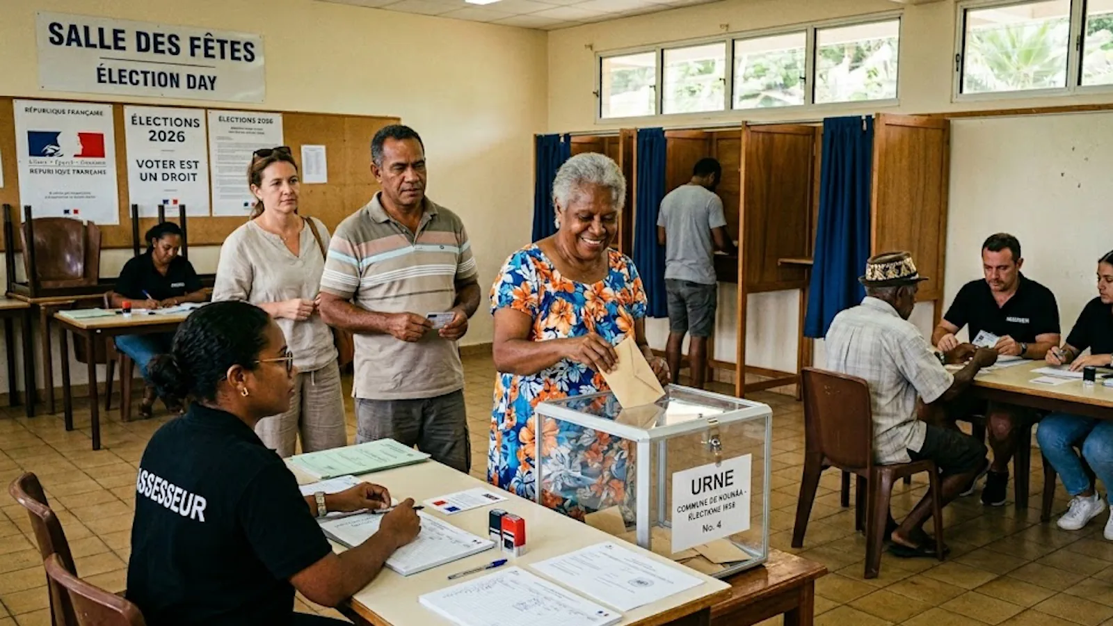 CALEDONIE - PROVINCALES 28/06