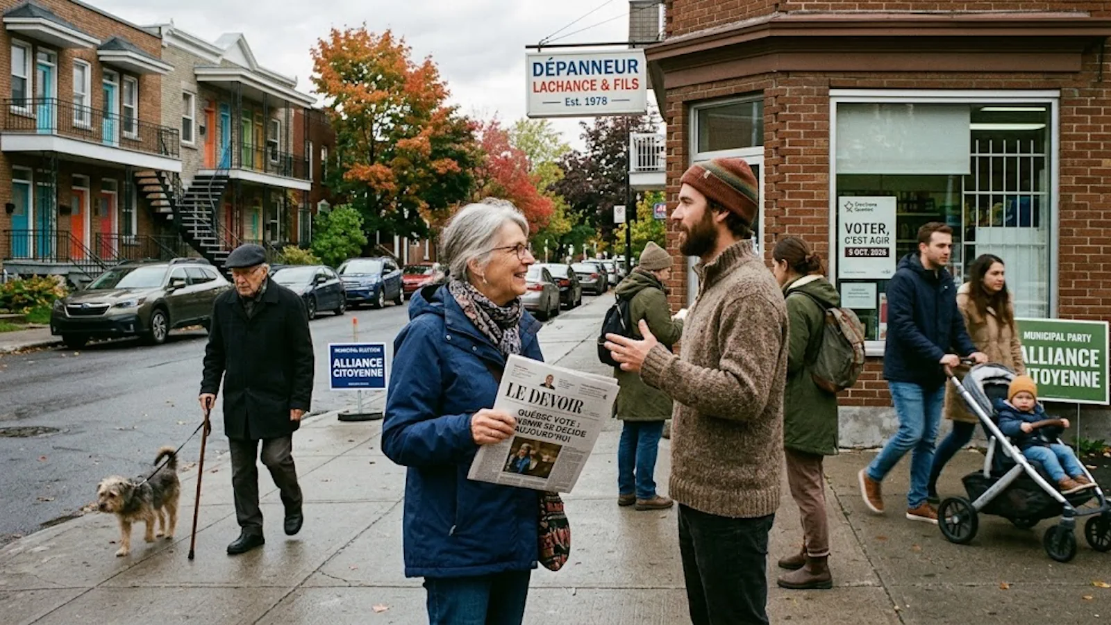 QUEBEC - JOUR DE VOTE
